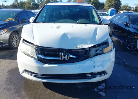 2014 Honda Odyssey Ex-L from USA, damaged, VIN 5FNRL5H68EB090690
